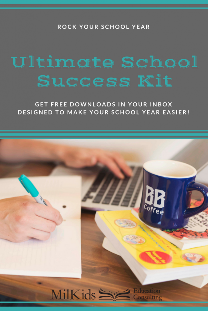 Ready to have the best school year ever? Learn all the tips from finding a great school to creating an amazing parent-teacher relationship from Day 1...all for FREE. Get your copy of the Ultimate School Success Kit today! | Meg Flanagan, MilKids Ed