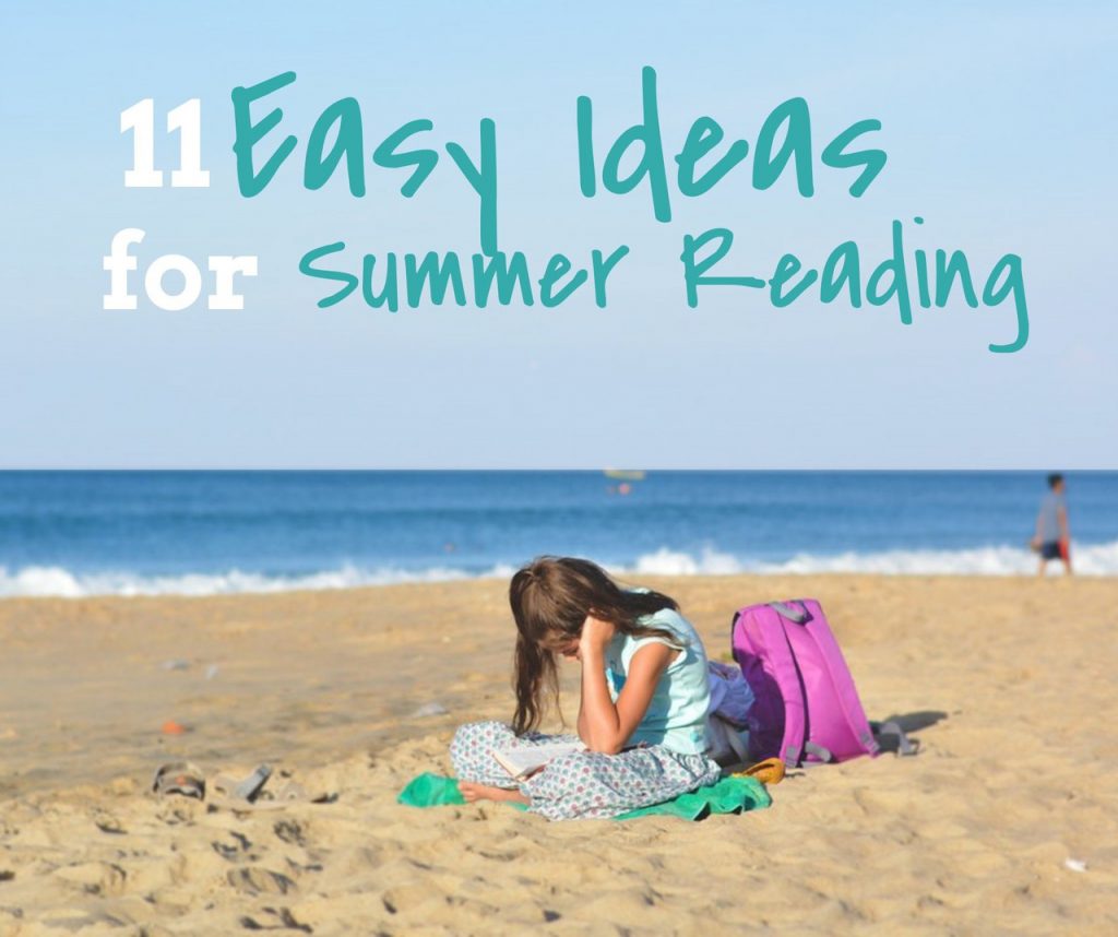Make summer reading super simple with easy activity ideas for kids!
