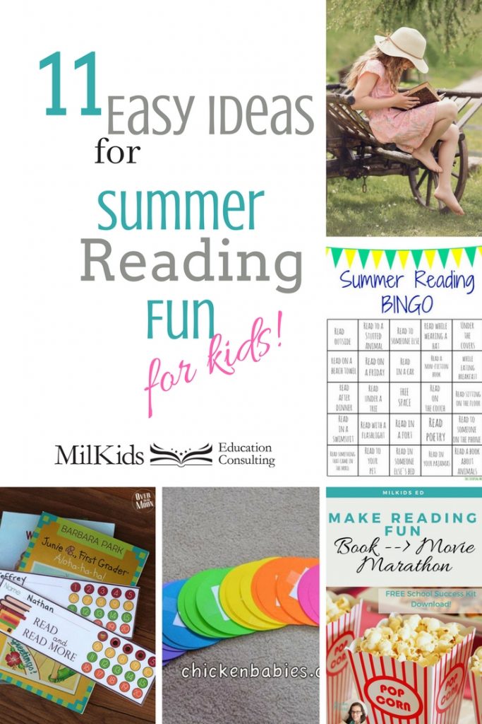 Make summer reading super easy and fun with simple ideas for kids!