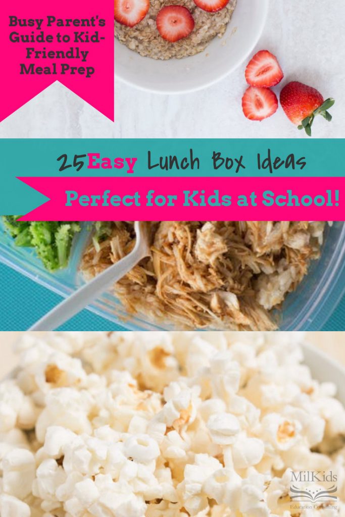 Make breakfast, lunch, and snack super simple with 25 kid-friendly lunch box ideas for busy parents!