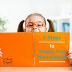 Make homework stress free with a 6 step homework guide for busy parents